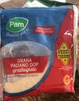Mängden socker i Grana padano dop grattugiato