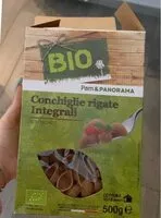 Mängden socker i Conchiglie rigate Integrali