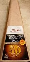 Mängden socker i Parmigiano reggiano
