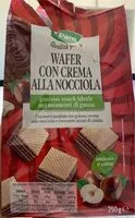 Mängden socker i Wafer con crema alla nocciola