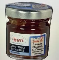 Mängden socker i Confettura extra di pere con cannella