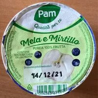 Mängden socker i Mela e Mirtillo - Purea 100% Frutta
