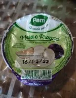 Mängden socker i Mela e Prugna