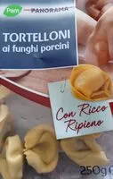 Mängden socker i Tortelloni ai funghi porcini