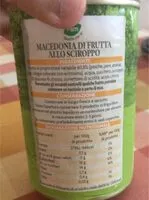 Mängden socker i Macedonia allo sciroppo