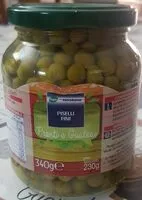 Mängden socker i Piselli fini