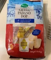 Mängden socker i Grana padano DOP