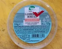 Mängden socker i Gamberi boreali