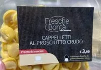 Mängden socker i Cappelletti al prosciutto crudo