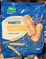 Mängden socker i Panetti ai cereali