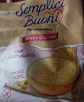 Mängden socker i Pane grattuggiato