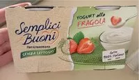 Mängden socker i Yogurt alla fragola