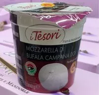 Mängden socker i Mozzarella di Bufala Campana DOP