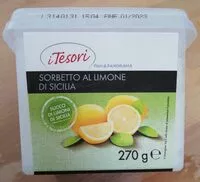 Mängden socker i Sorbetto al limone di sicilia