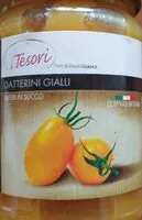 Mängden socker i Datteri gialli interi in succo