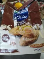 Mängden socker i Crostini integrali ai 5 cereali