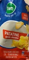 Mängden socker i Patatine gusto classico