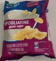 Mängden socker i Sfogliatine gusto super