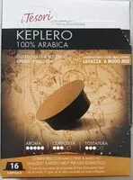 Mängden socker i Keplero 100% arabica