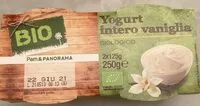 Mängden socker i Yogurt intero vaniglia bio