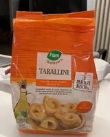 Mängden socker i Tarallini