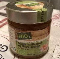 Mängden socker i miele millefiori di flora alpina