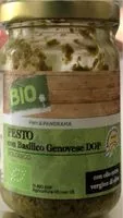 Mängden socker i Pesto con Basilico Genovese DOP