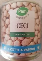 Mängden socker i Ceci al vapore