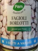 Mängden socker i Fagioli borlotti