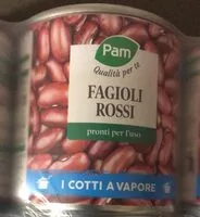 Mängden socker i Fagioli rossi cotti a vapore