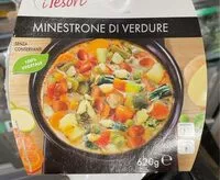 Mängden socker i Minestrone