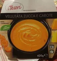 Mängden socker i Vellutata di zucca e carote