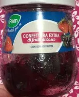 Mängden socker i Confettura extra frutti di bosco