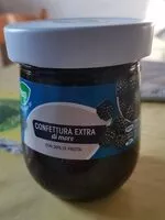 Mängden socker i Confettura extra di more