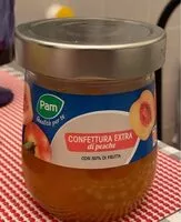 Mängden socker i Confettura extra di pesche