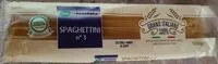 Mängden socker i Spaghettini n°3