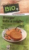 Mängden socker i Burger tofu e miglio