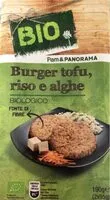 Mängden socker i Burger tofu, riso e alghe