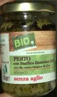 Mängden socker i Pesto con Basilico Genovese DOP