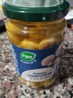 Mängden socker i Funghi champignon in olio d'oliva