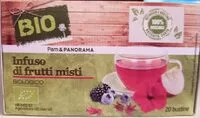 Mängden socker i Infuso di frutti misti
