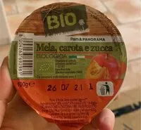 Mängden socker i Mela carota e zucca