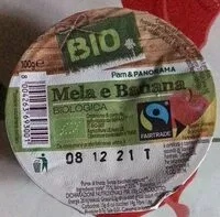 Mängden socker i Mela banana biologica