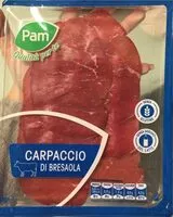 Mängden socker i carpaccio di bresaola