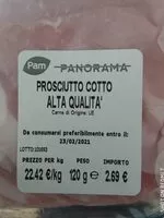 Mängden socker i Prosciutto cotto alta qualità