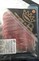 Mängden socker i Prosciutto di Parma