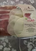 Mängden socker i Prosciutto crudo e provola a fette