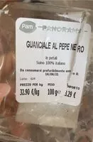 Mängden socker i Guanciale al pepe nero in petali
