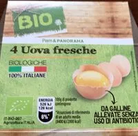 Mängden socker i 4 uova fresche bio