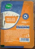 Mängden socker i Insalata Capricciosa